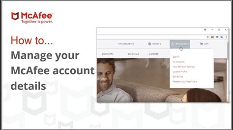 home.mcafee.com login|home mcafee my account.